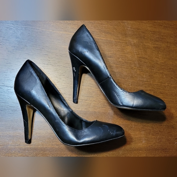 Call It Spring Leather Stilettos - Picture 3 of 4